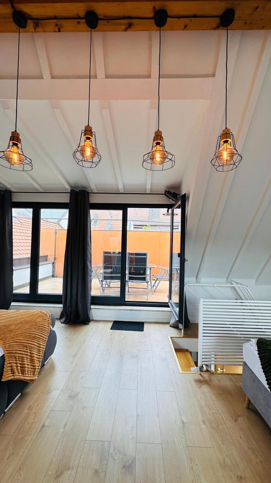 להר Amao-Green I 90Qm I Penthouse Maisonette Mit Rooftop I City Center I King-Size Betten מראה חיצוני תמונה