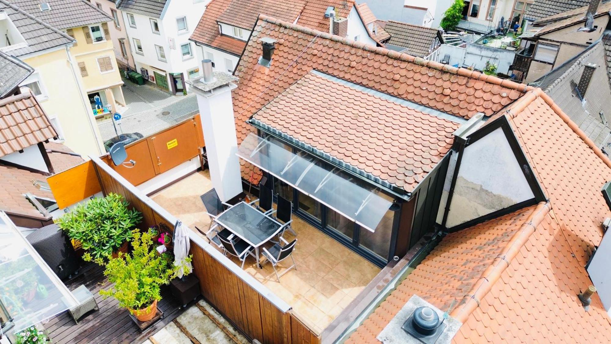 להר Amao-Green I 90Qm I Penthouse Maisonette Mit Rooftop I City Center I King-Size Betten מראה חיצוני תמונה